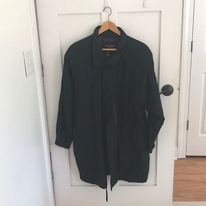 The J Peterman Co. Silk Winter Jacket vintage